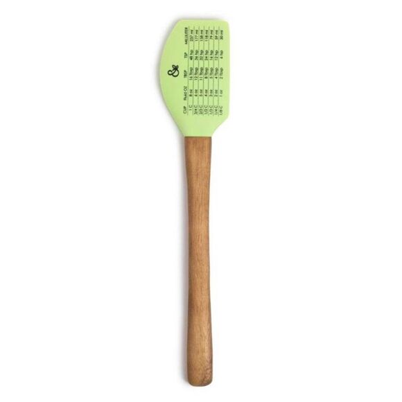 Silicone Scraper Spatula with Kitchen Conversion Chart - Picture 2 of 4